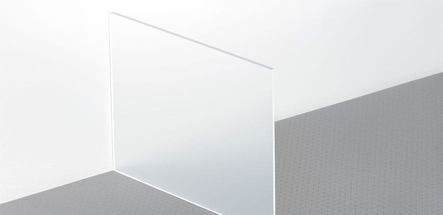 Plexiglas alb satinat Plexiglas alb satinat