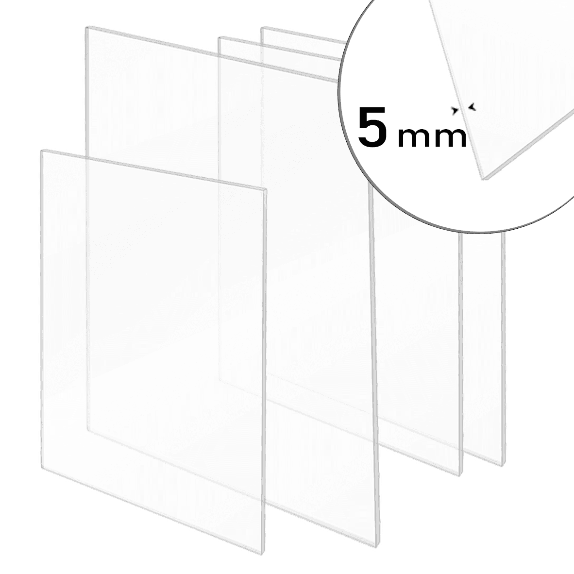 plexiglas 5mm - 2050 x 1525 mm - placa plexiglas 5mm transparent