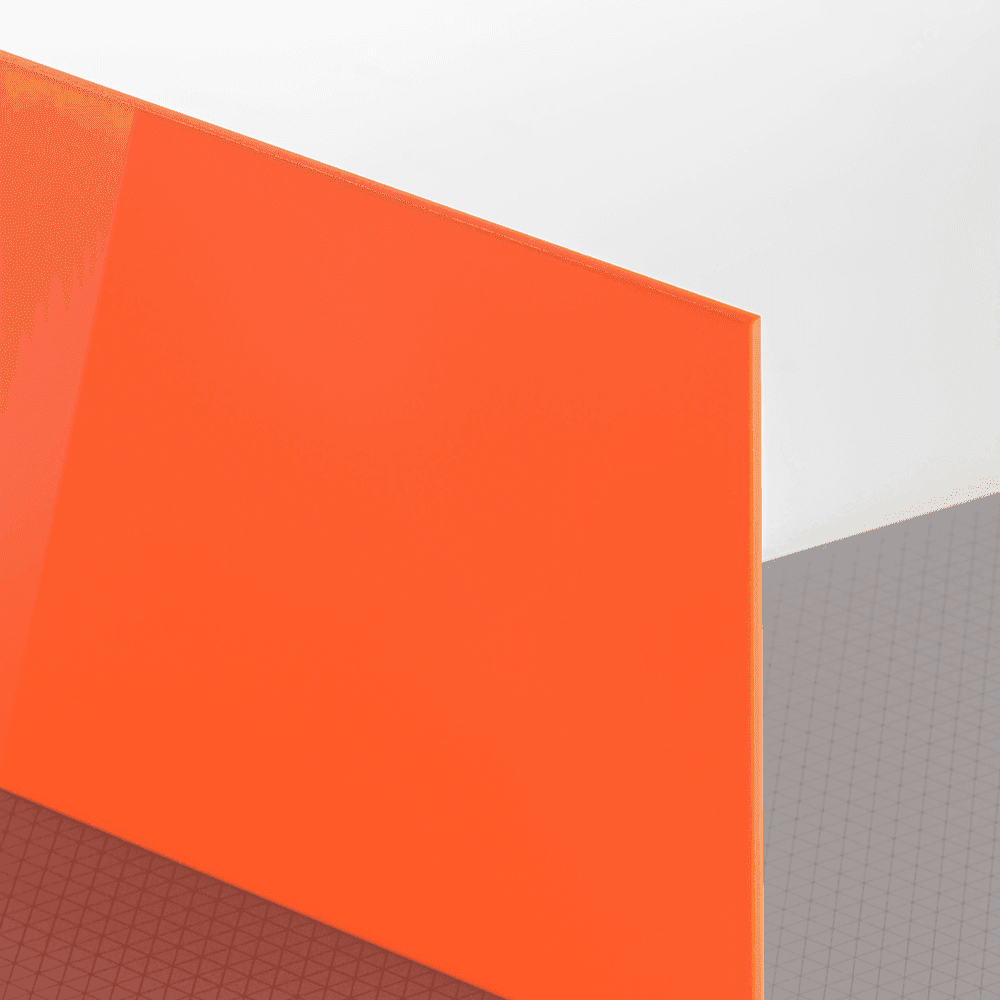 Plexiglas colorat portocaliu orange 3mm